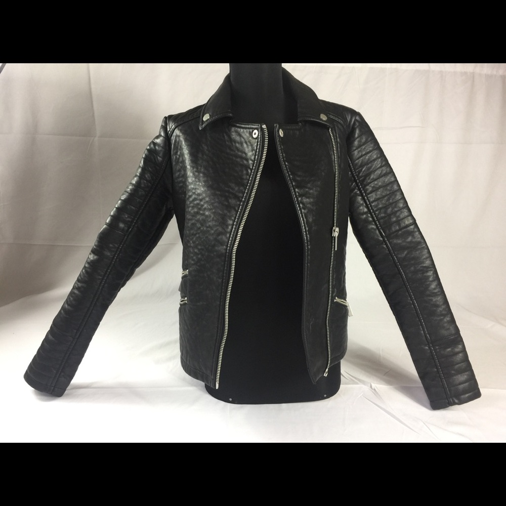 Leather jacket asos